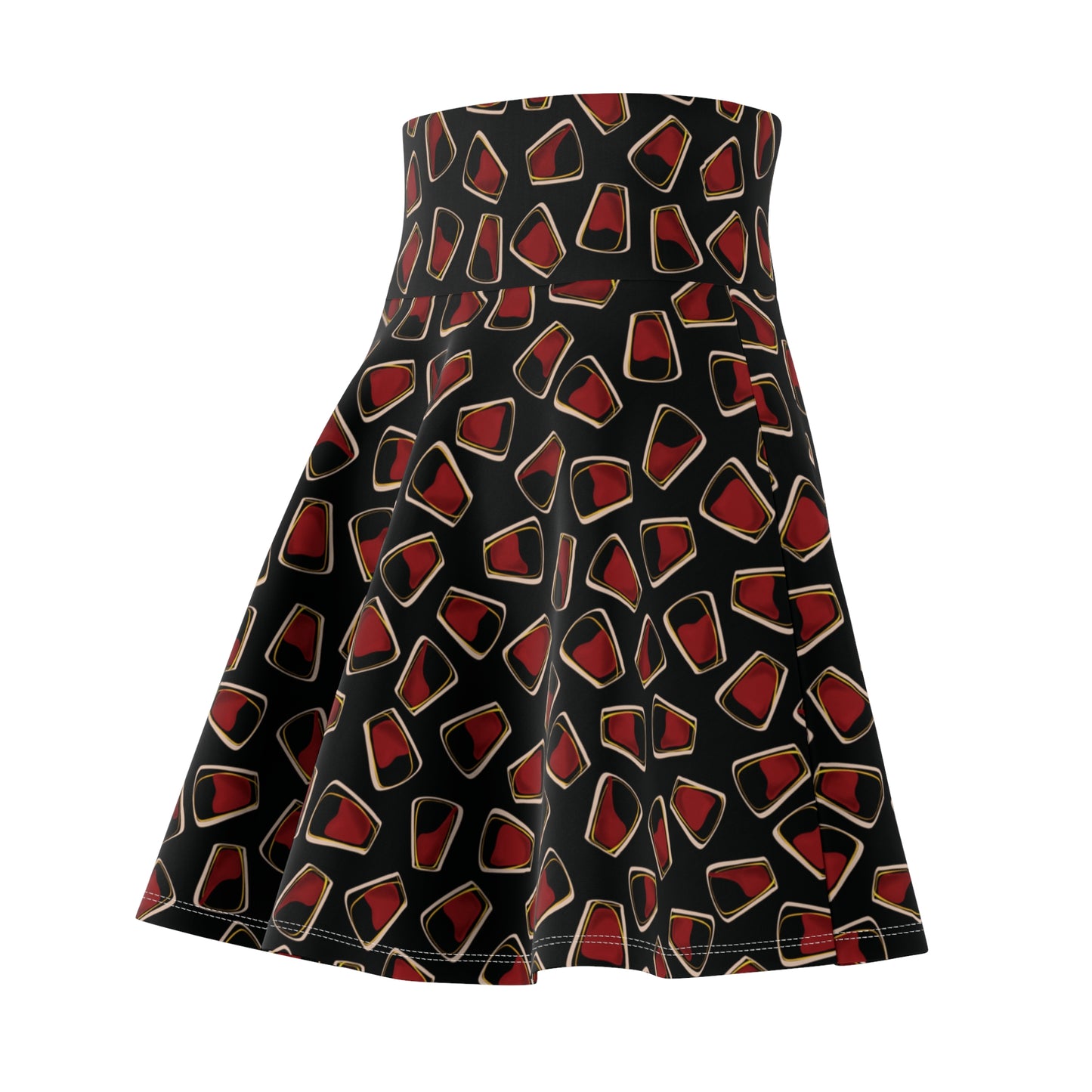 Bloodshot Skater Skirt