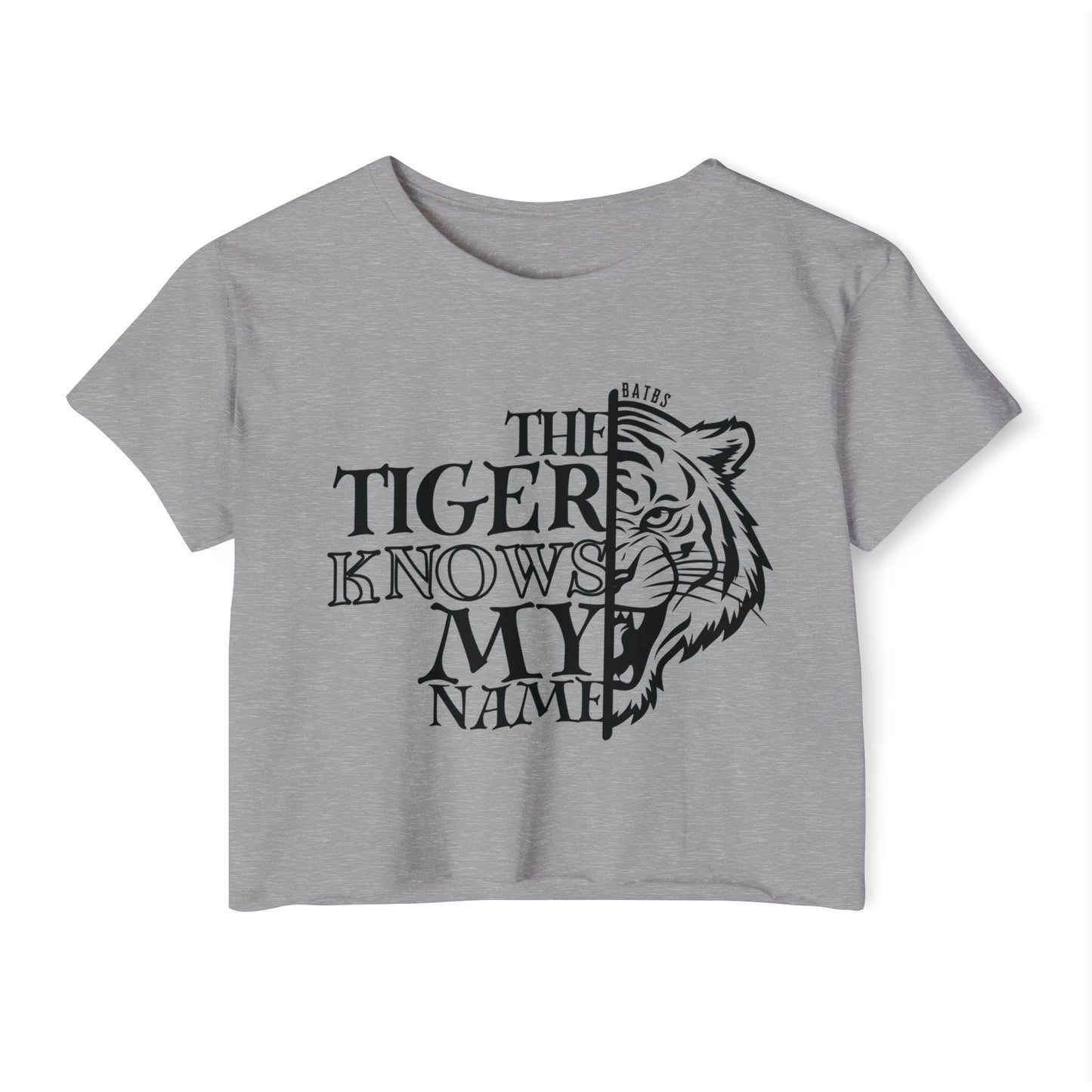 The Tiger Knows My Name Crop Top