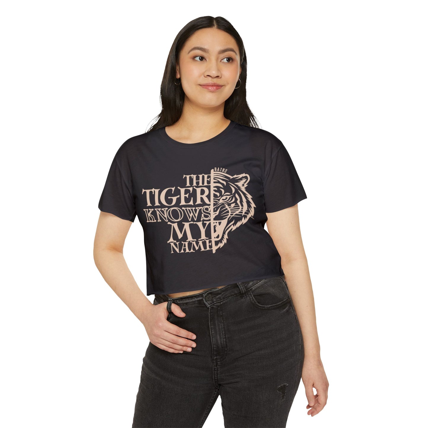 The Tiger Knows My Name Crop Top