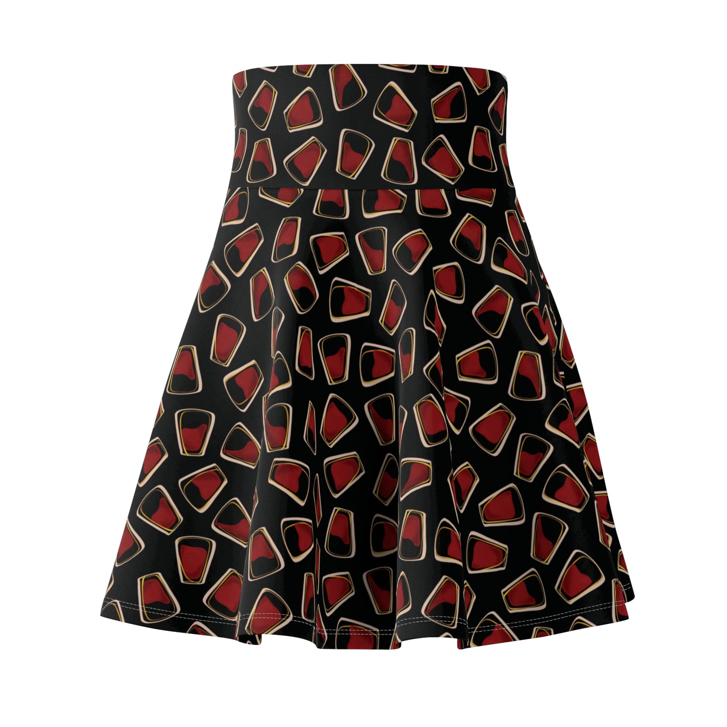 Bloodshot Skater Skirt