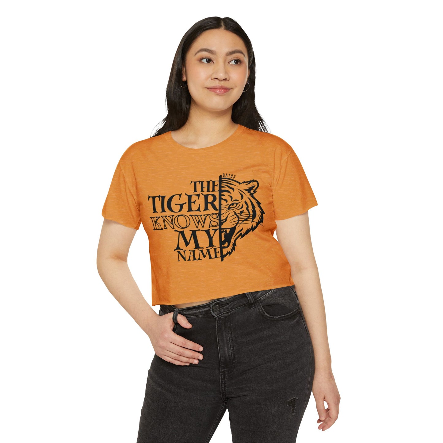 The Tiger Knows My Name Crop Top