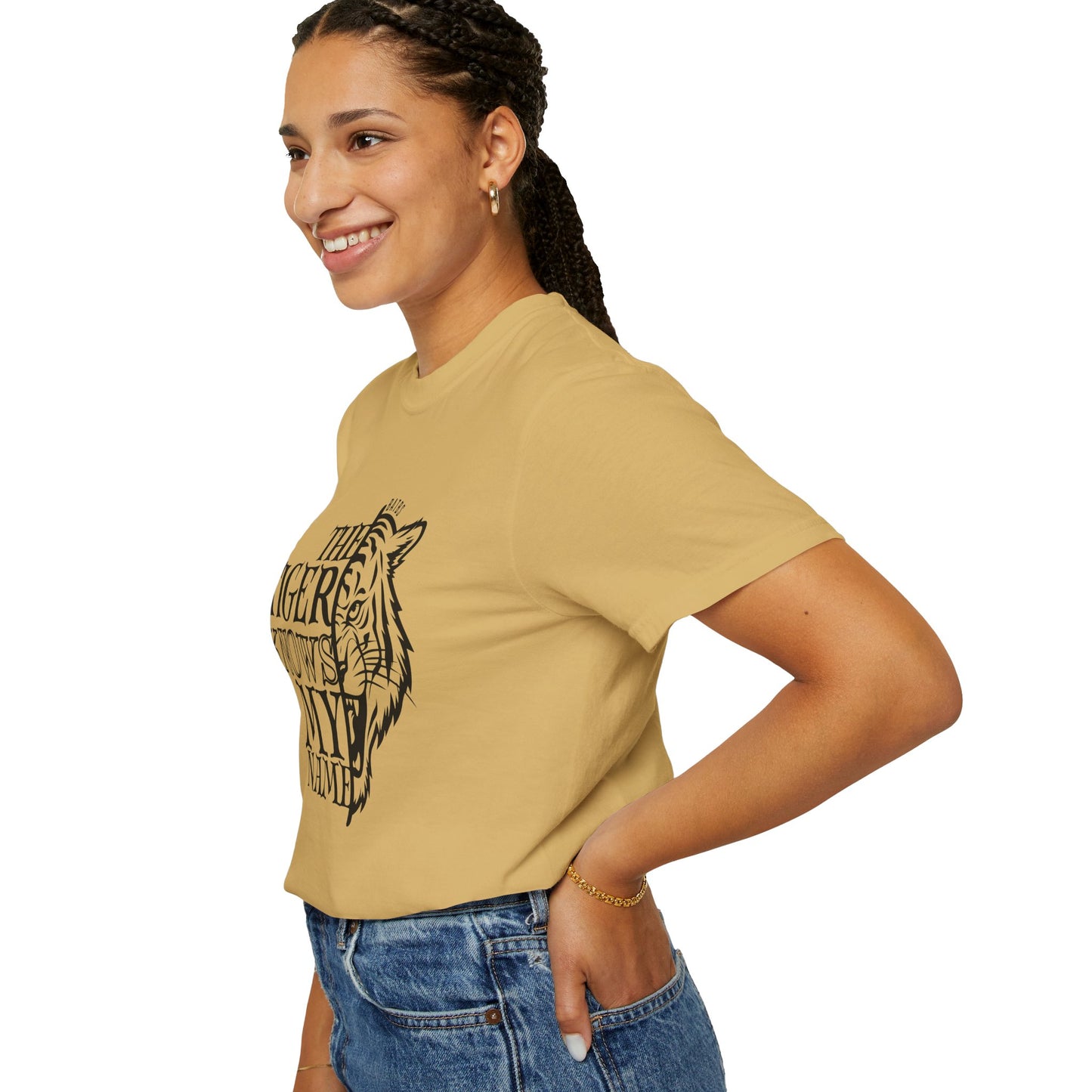 The Tiger Knows My Name Comfort Colors T-Shirt