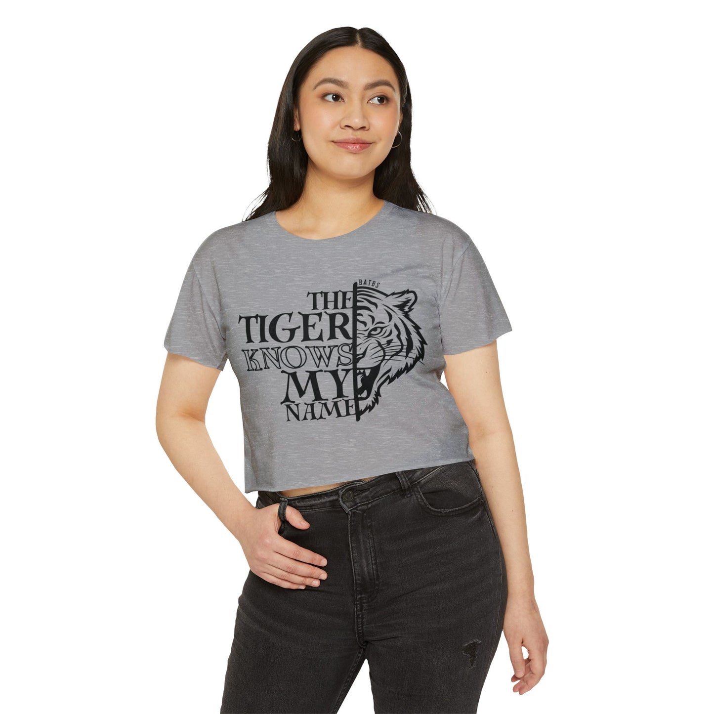 The Tiger Knows My Name Crop Top