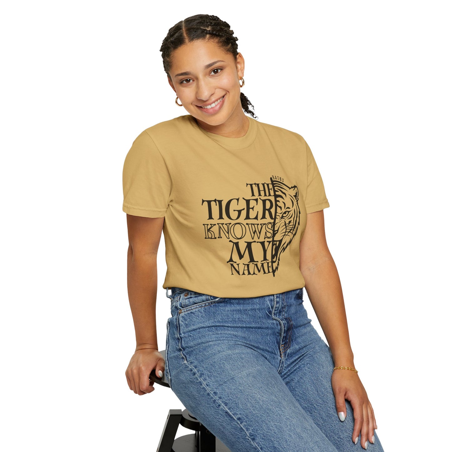 The Tiger Knows My Name Comfort Colors T-Shirt