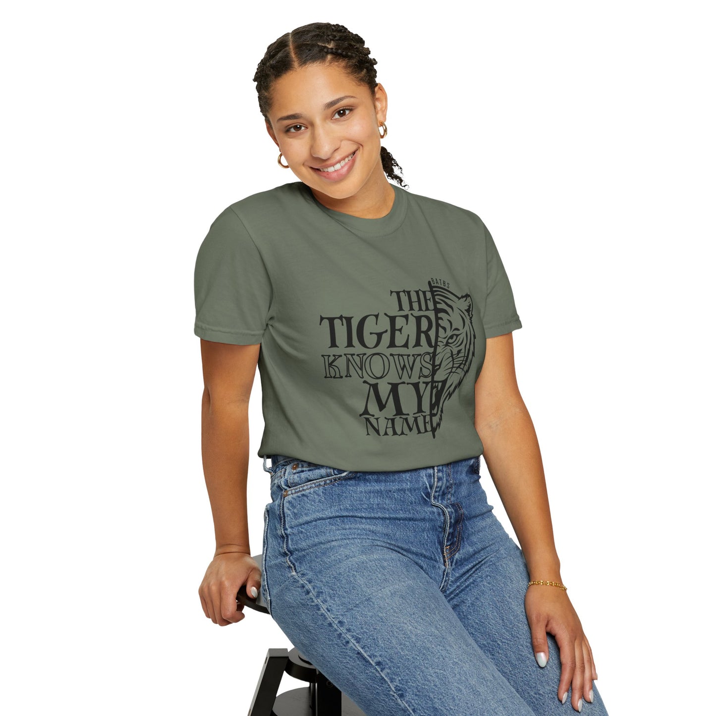 The Tiger Knows My Name Comfort Colors T-Shirt