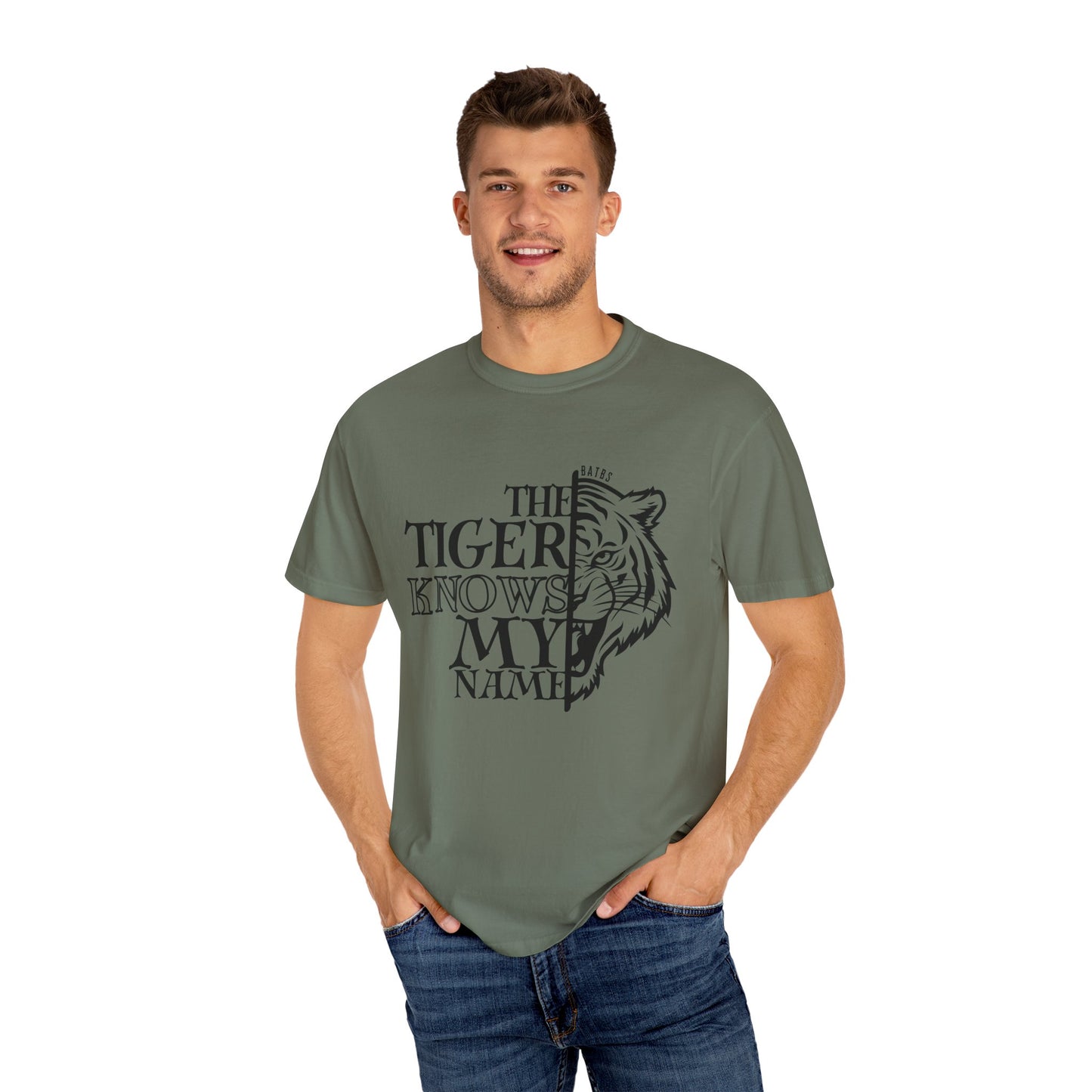 The Tiger Knows My Name Comfort Colors T-Shirt