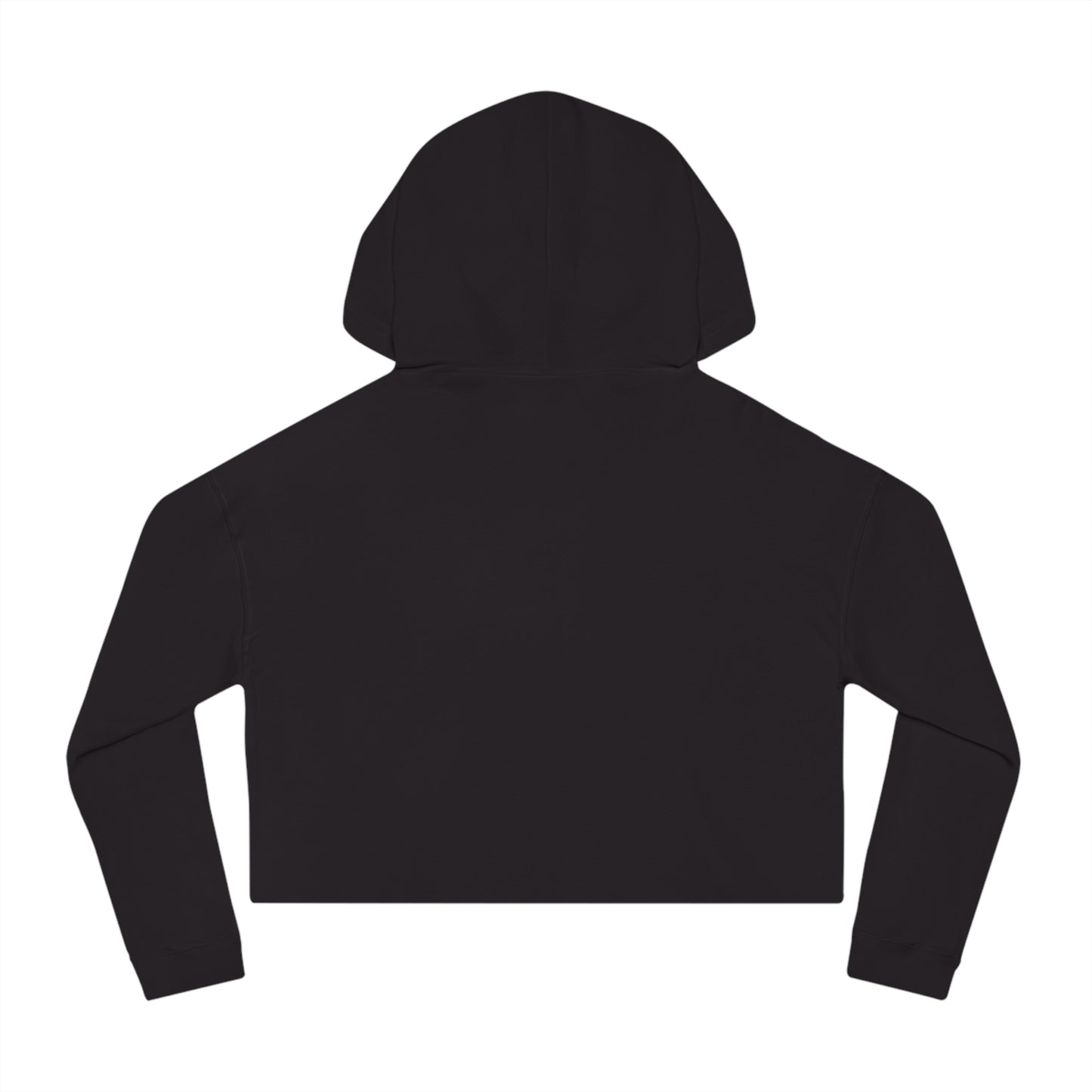 The Tiger Knows My Name Cropped Hooded Sweatshirt