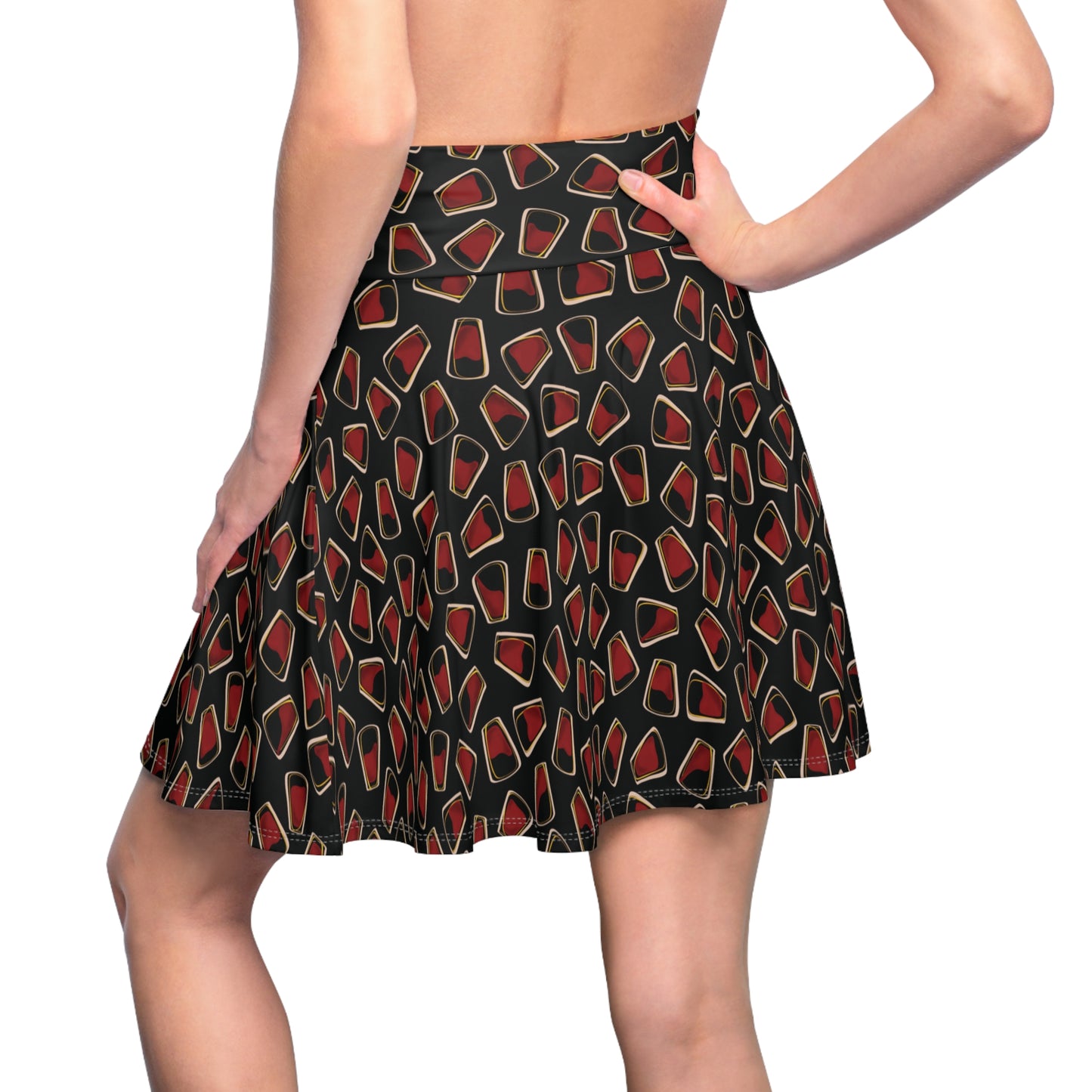 Bloodshot Skater Skirt