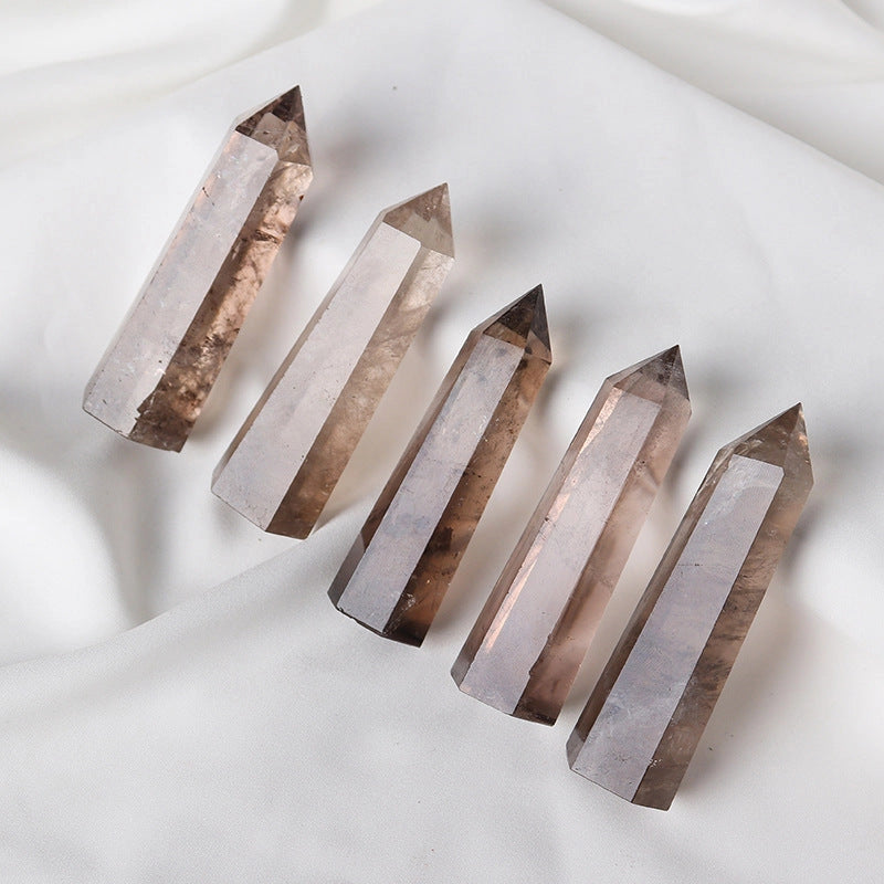 Smoky Quartz Crystal Tower Point