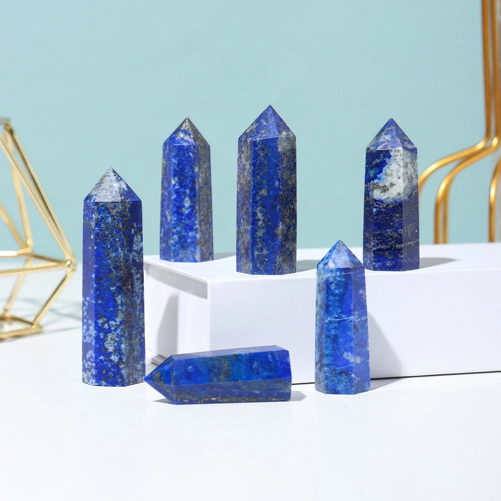 Lapis Lazuli Crystal Tower