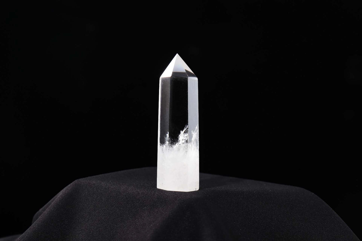 Clear Quartz Crystal Tower Point Generator